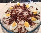 A picture of step 5 of Jasmine flower rice.
