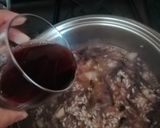 Foto del passaggio 7 della ricetta Risotto al Radicchio sfumato al vino Rosso