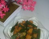 Foto langkah ke 7 dari resep Tumis Kacang Panjang Tempe & Tulangan Cabe Ijo.