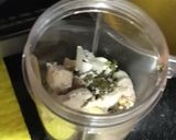 A picture of step 7 of Cream of Chicken Soup 🍲.