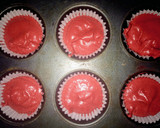 A picture of step 5 of Red Velvet cake(RVC).