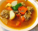 Foto del paso 4 de la receta: Albóndigas con papas y zanahoria😋😋