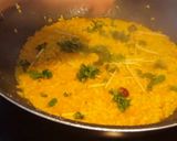 A picture of step 7 of Maash ki daal(dhaaba style).