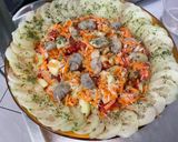 Une image de l'étape 10 de Salade de riz et fèves aux carottes, concombre et tomates.