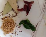 A picture of step 2 of Masala fish curry.