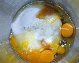 Hình bước làm 1 của món Pancakes