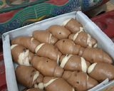 Foto langkah ke 6 dari resep Choco swirl buns.