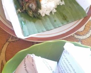 Nasi kucing Lombok ijo langkah memasak 4 foto