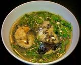 Hình bước làm 5 của món Canh Cá Trê Nấu Lá Lốt, Lá Cách