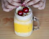 A picture of step 7 of Mango Mastani.