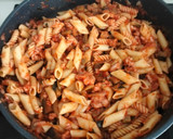 Foto del paso 8 de la receta: Macarrones con salchicha/longaniza y berenjenas