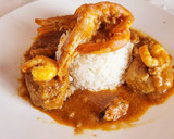 Foto del paso 14 de la receta: Albóndigas en salsa con langostinos y gambas