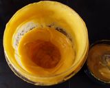 A picture of step 1 of Mango puran poli.