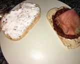 Foto del paso 2 de la receta: Sandwich de hamburguesa con salmón