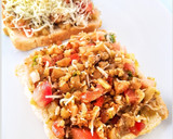 Foto del paso 2 de la receta: Tostas con pasta de berenjena gratinada