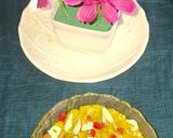 A picture of step 3 of Banana Halwa.