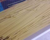A picture of step 1 of Faloodah sweet spaghetti.