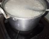 Bubur nasi santan kacang merah langkah memasak 2 foto