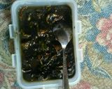 Foto langkah ke 7 dari resep Balakutak hitam,mangga, asam manis pedas simple.