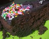 Foto langkah ke 10 dari resep Brownies kukus untuk ultah.