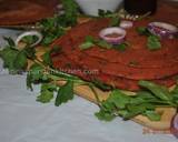 Indian Beetroot pancake پنکیک لبو recipe step 6 photo