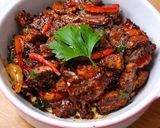 Gambar langkah 3 resipi Ayam Masak Lada Hitam.