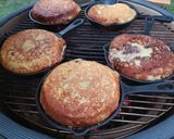 A picture of step 6 of Grilled Potatoes Pancakes with Meat.