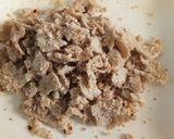 A picture of step 1 of Vagharelo/lasaniya rotlo.