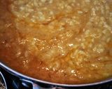A picture of step 4 of Urad chana dal and white rice.