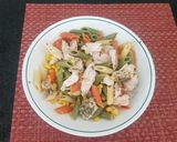 Foto del paso 4 de la receta: Ensalada pasta tricolor.