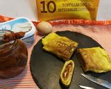 Foto del paso 4 de la receta: Fajitas envueltas en tortilla🌱vegetariana