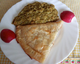 Foto del paso 8 de la receta: Masa de hojaldre sin gluten con pollo queso y mermelada