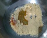 A picture of step 3 of Baked Matar Kachori.