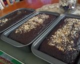 Foto del paso 6 de la receta: Cake de Chocolate con Pecanas y Almendras 🍫😍