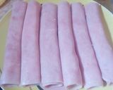 Foto del paso 3 de la receta: Rollitos de jamón empanizados
