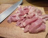 Paradicsomos fokhagymás hús recept fázis 1 fotója