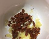 A picture of step 3 of Vegan Alfredo.
