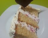 Foto del paso 10 de la receta: Layer cake de nata y fresas