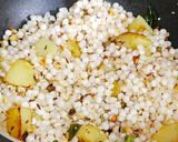 A picture of step 5 of Khili Khili Sabudana Khichdi | Sago khichdi.