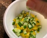 A picture of step 5 of Mango Salsa.