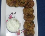 A picture of step 7 of Sabudana vada.