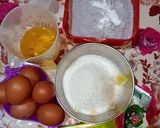 Foto langkah ke 1 dari resep Bolu Ketan Hitam Keju Lumer.