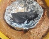 A picture of step 2 of Galouti kabab.
