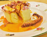 Foto del paso 7 de la receta: Coulant de Patata, Huevo y Pulpo con salsa al Pimentón