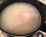 A picture of step 4 of Chinese Chicken Congee for Breakfast.