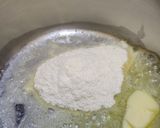 A picture of step 2 of Creamy Garlic Penne Pasta.