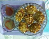 A picture of step 1 of Sabudana bada.