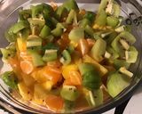 Une image de l'étape 8 de Salade de fruits au jus de pomelo.