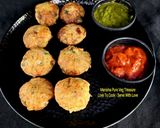 A picture of step 4 of Quinoa Flour Mix Veg Appe.