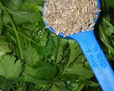 A picture of step 2 of Spicy Mint Coriander Chutney.
